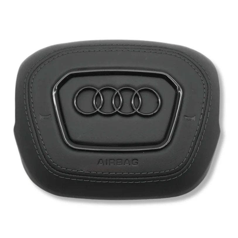 Airbag Cover Audi A3 A4 A5 8Y B9.5 – Leder, Naht schwarz
