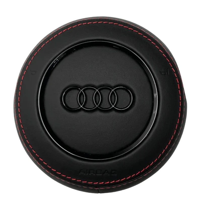 Airbag Cover Audi A3 A4 A5 B8 8V Vor-Facelift – Leder, Naht rot