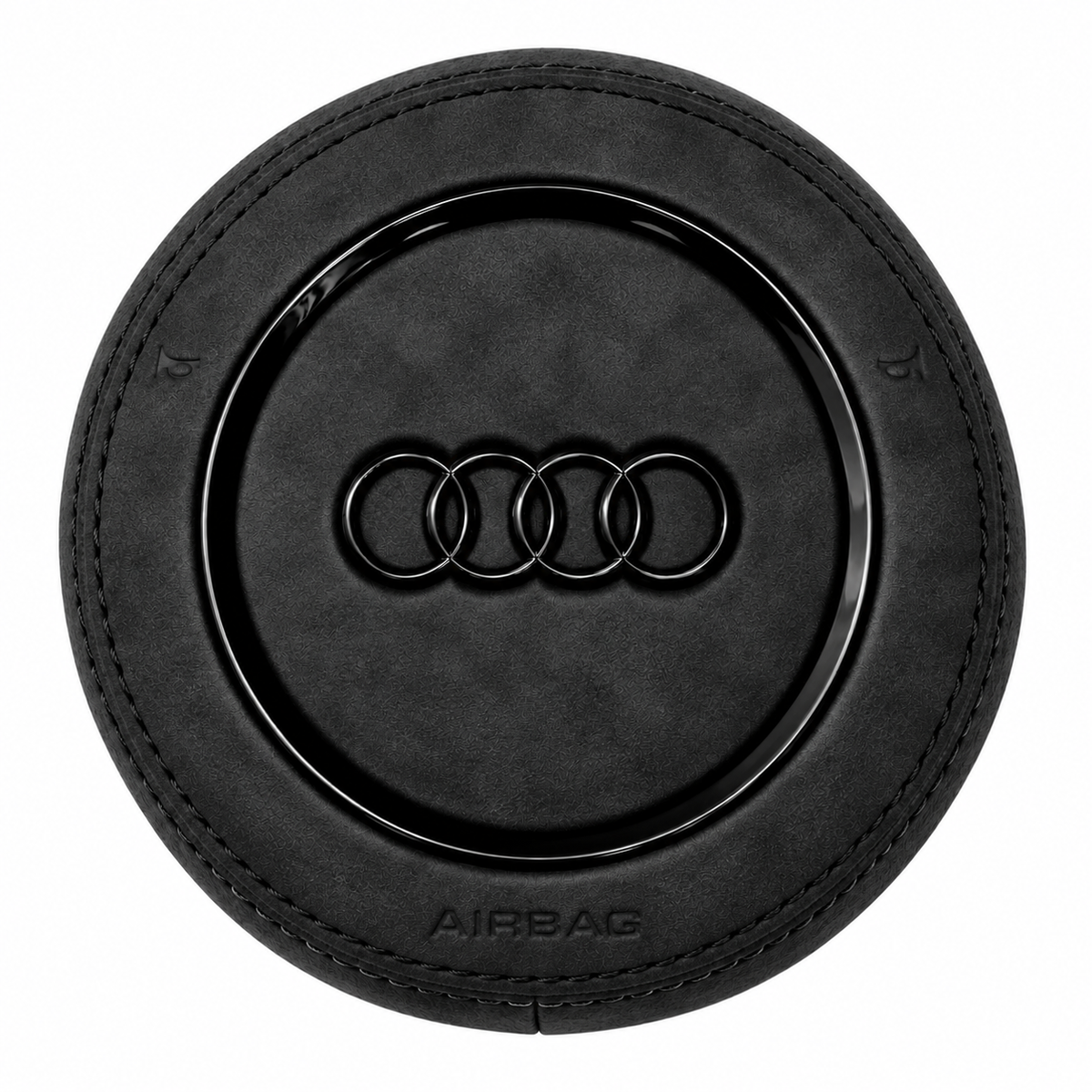 Airbag Cover Audi A3 A4 A5 B8 8V Vor-Facelift – Alcantara, Naht schwarz