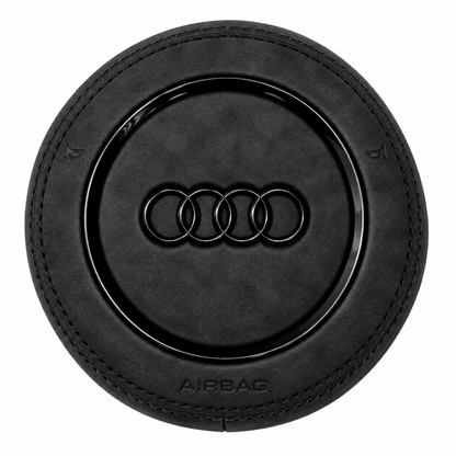 Airbag Cover Audi A3 A4 A5 B8 8V Vor-Facelift – Alcantara, Naht schwarz