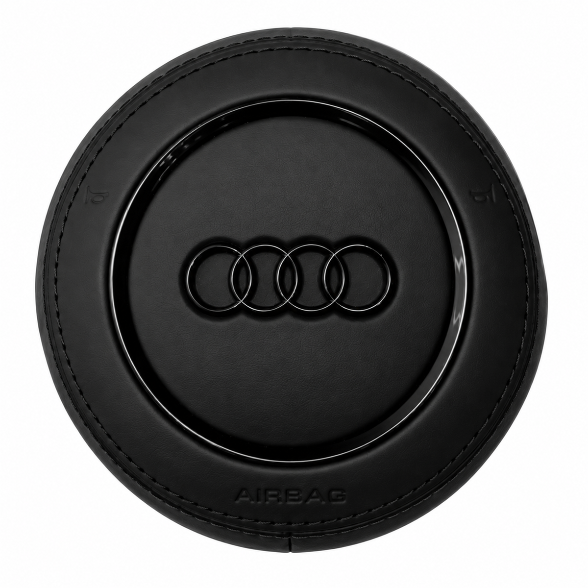 Airbag Cover Audi A3 A4 A5 B8 8V Vor-Facelift – Leder, Naht schwarz